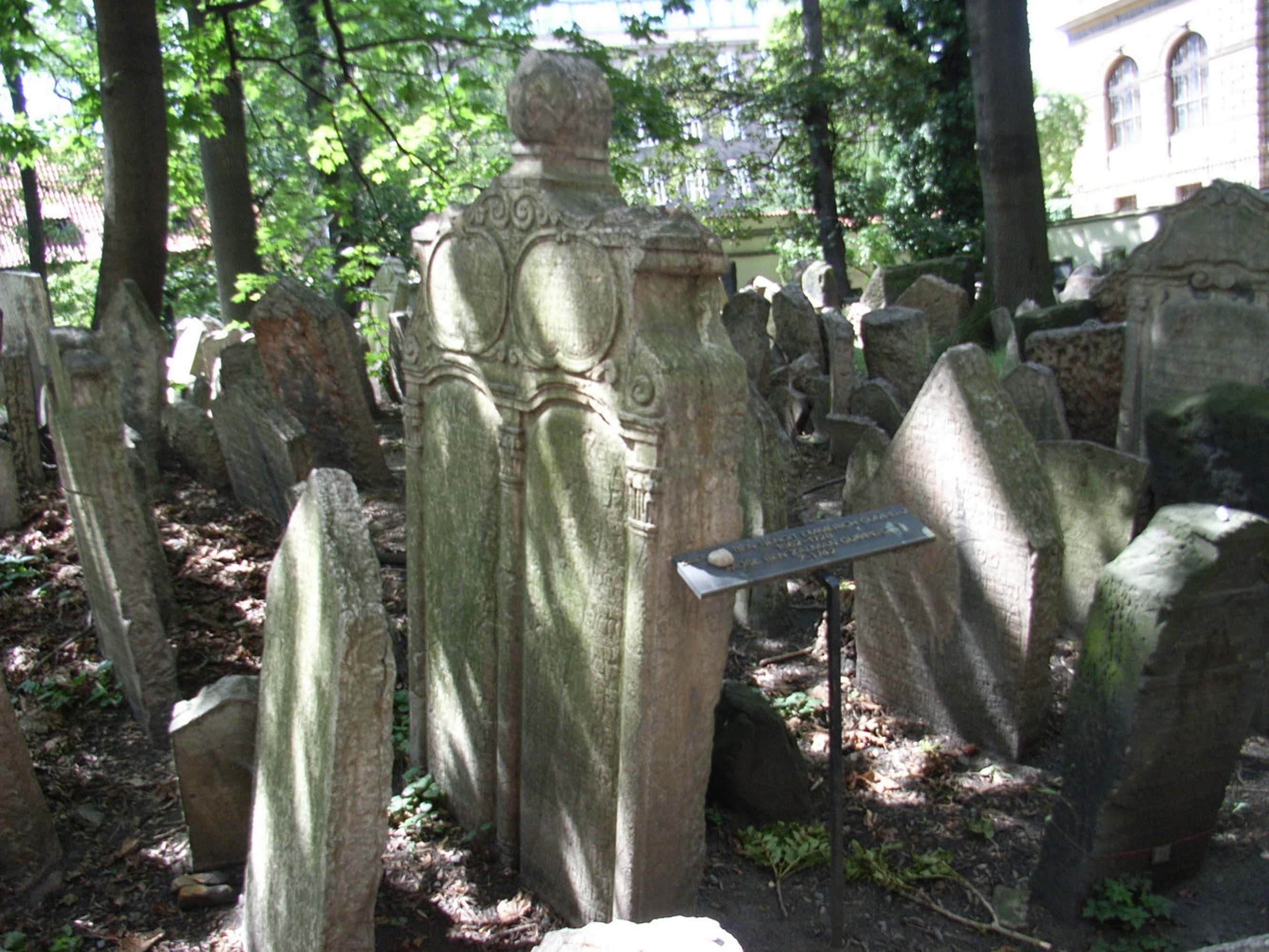 cimitero ebraico di Praga, Praga