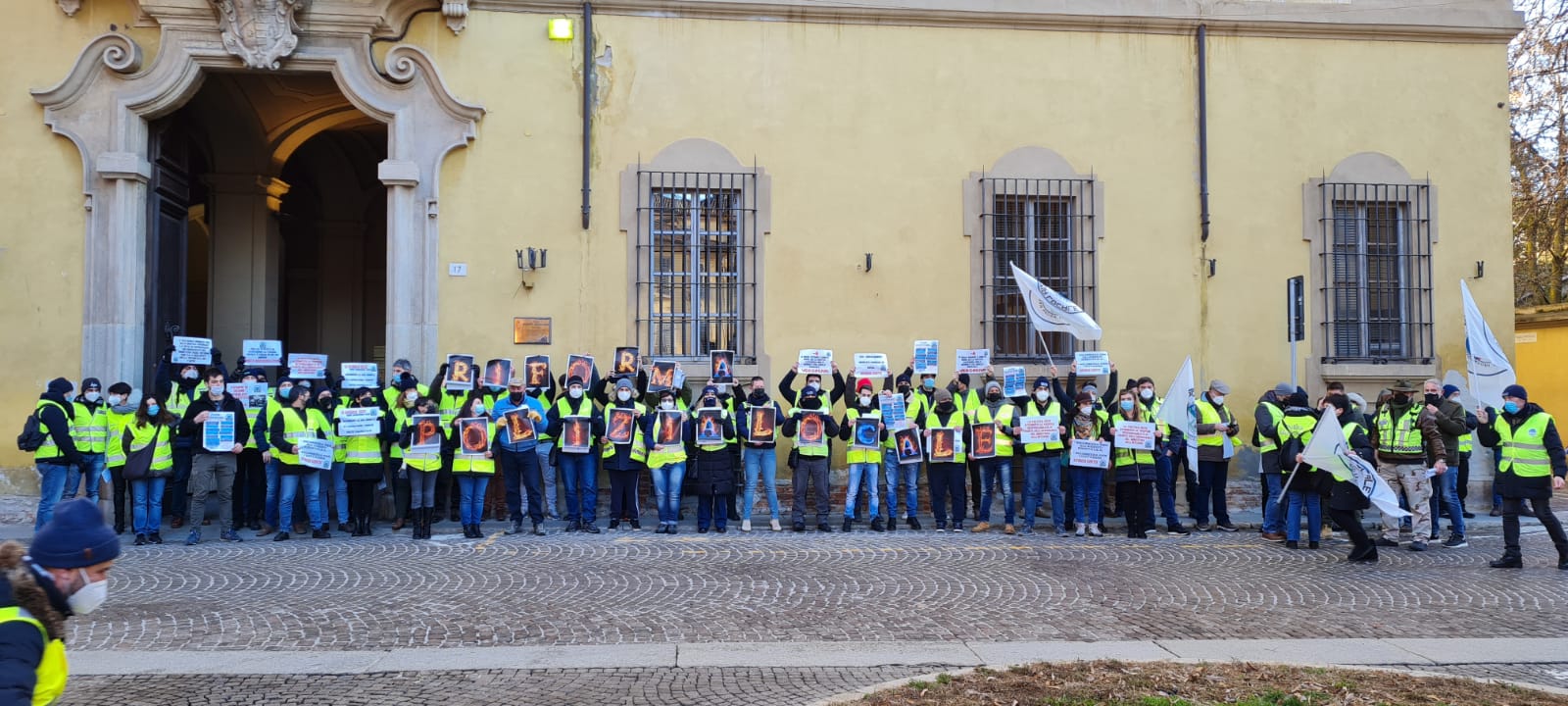 Sciopero e manifestazione a Piacenza